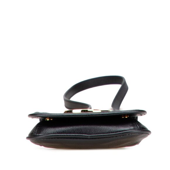 GUCCI Black Leather Shoulder Bag - Picture 3 of 10